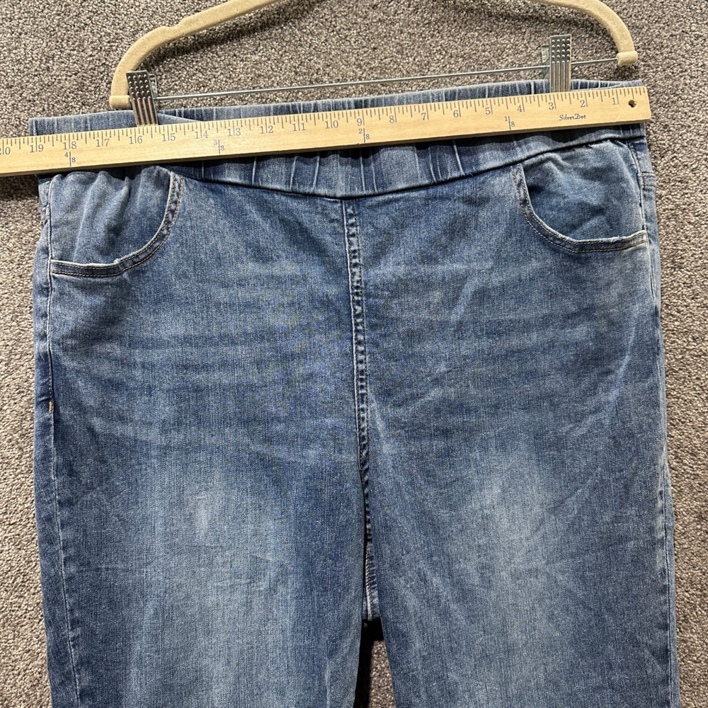 Universal Standard Comfort Dont Call Then Jeggings Jeans M (18-20) Casual Denim - Picture 4 of 15
